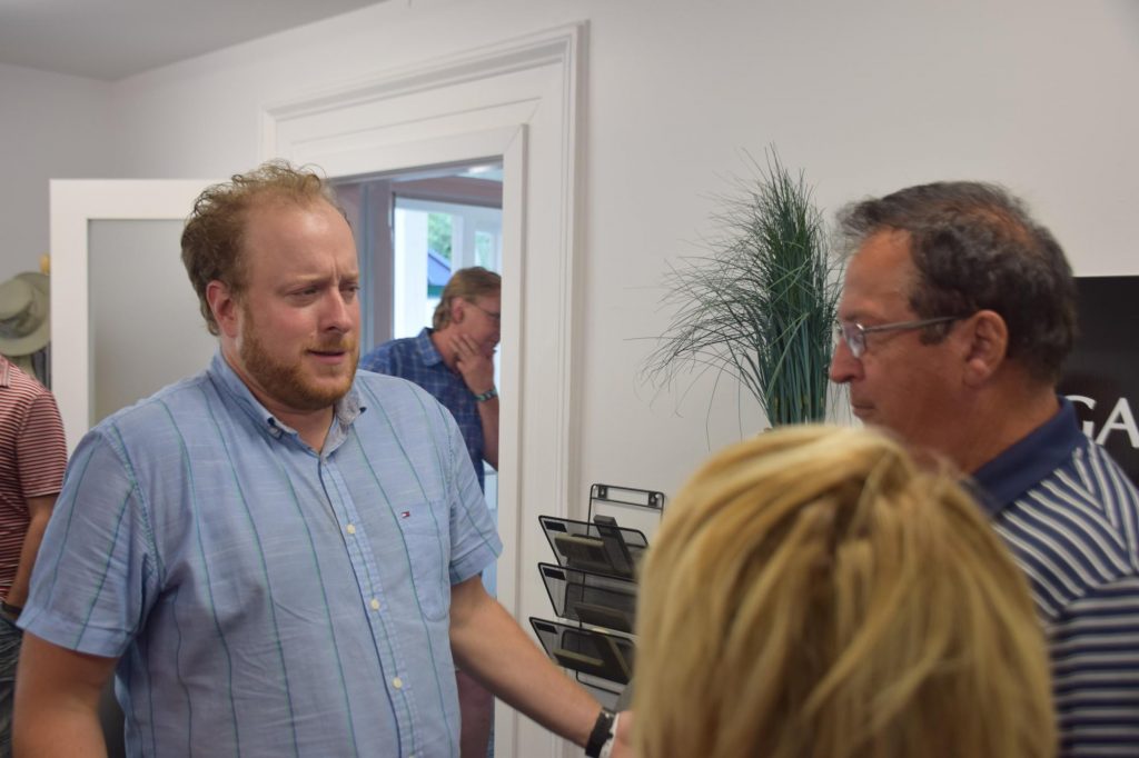 Olivier Demers, directeur général d'Allech Québec et Jacques Cartier. président de Conseil des entrepreneurs agricoles