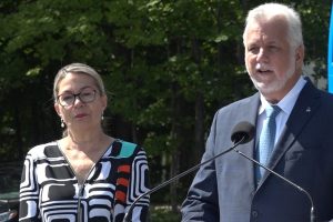 Suzanne Pilote & Philippe Couillard