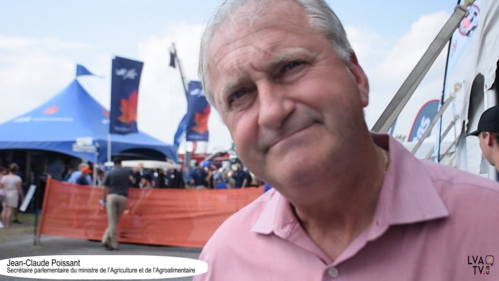 Jean-Claude Poissant, Secrétaire parlementaire du ministre de l’Agriculture et de l’Agroalimentaire