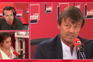 Nicolas Hulot de passage à France Inter