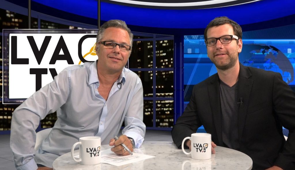 Yannick Patelli & Alex Tyrrell, chef du Parti vert du Québec