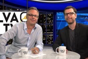 Yannick Patelli & Alex Tyrrell, chef du Parti vert du Québec