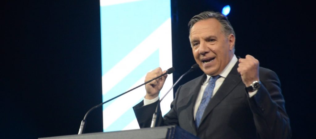 François Legault, chef de la Coalition Avenir Québec