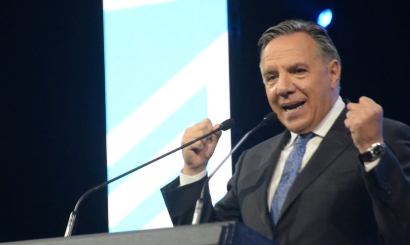 François Legault, chef de la Coalition Avenir Québec