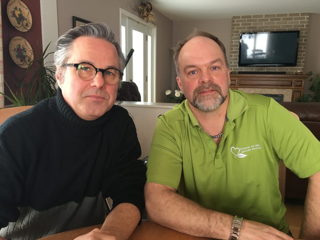 Yannick Patelli et Eric Lapierre