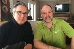 Yannick Patelli et Eric Lapierre