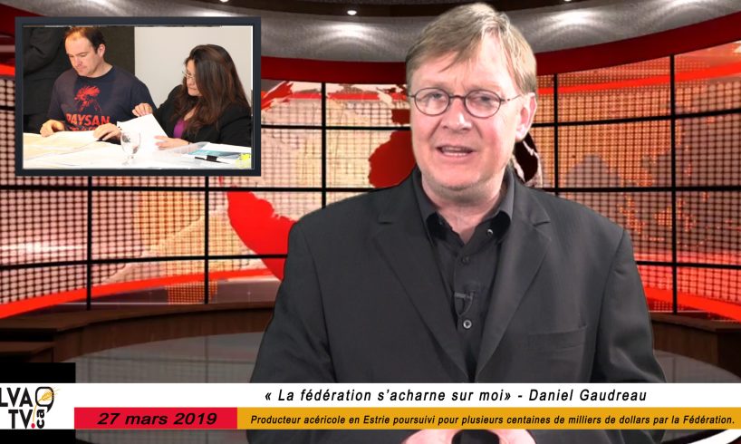 Bulletin de nouvelles - 27 mars 2019